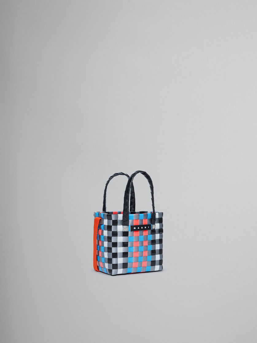 Borsa micro basket ad intreccio multicolor - Borse - Image 3