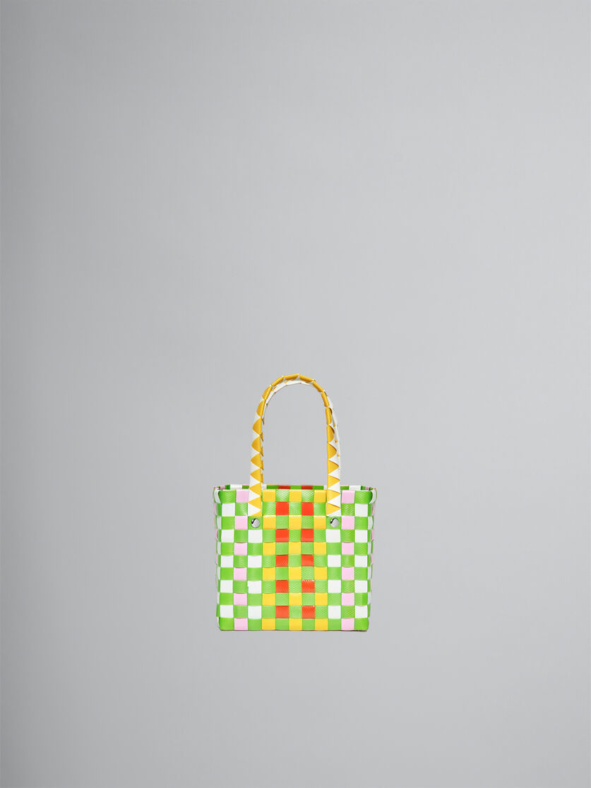 Multicolor Woven Micro Basket bag - Bags - Image 2