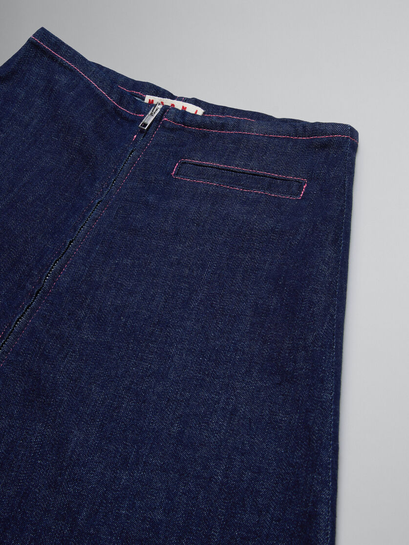 Dunkelblaue Jeans - Röcke - Image 3