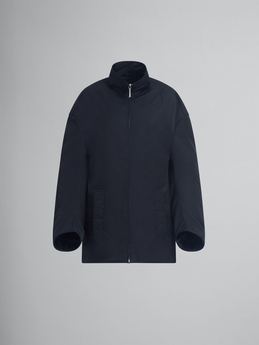 Schwarzer Twill-Parka - Jacken - Image 1