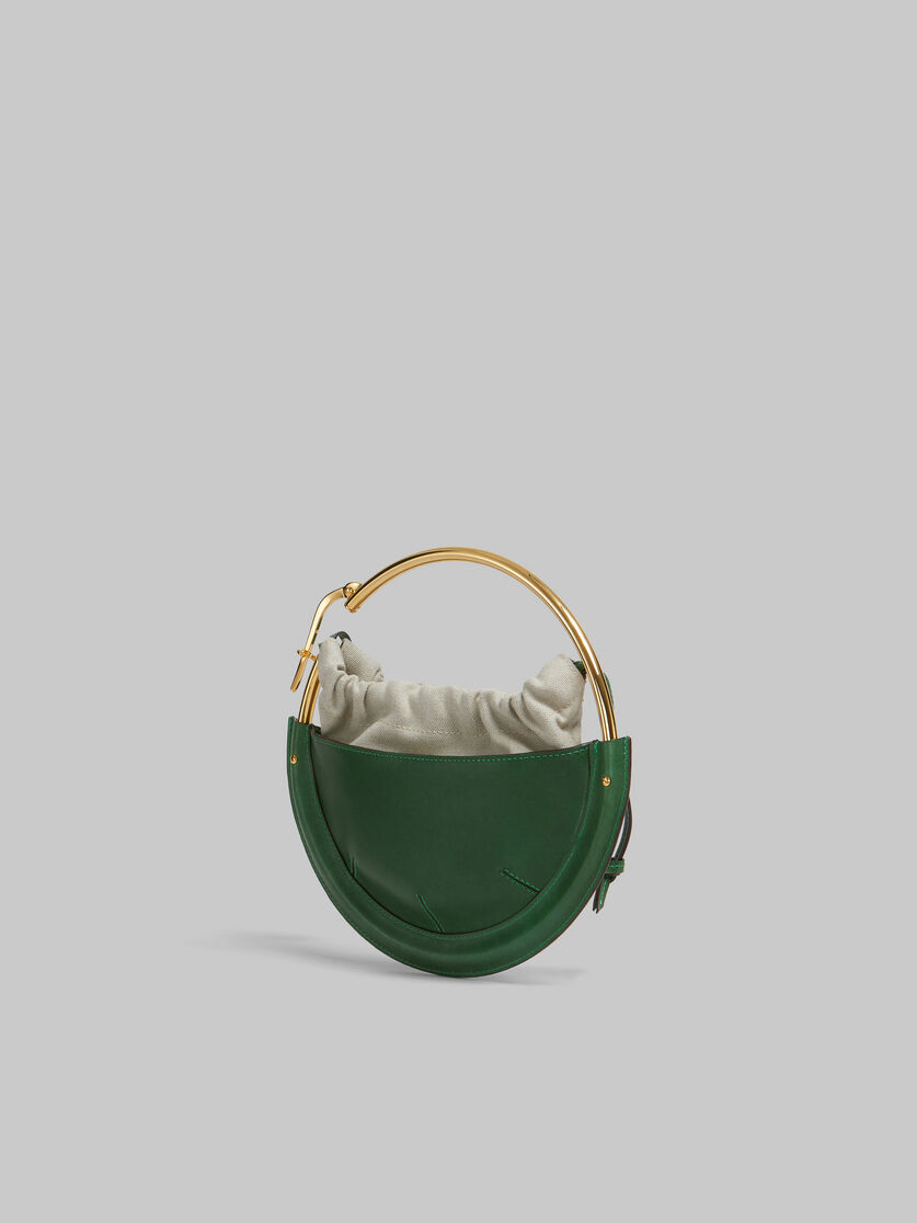 Beige leather small Tunnel hobo bag - Handbags - Image 3