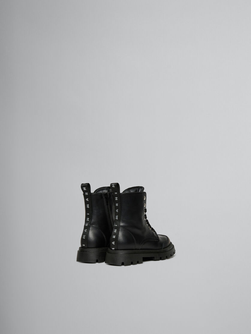 Schwarze Combat Boots aus Leder - Sneakers - Image 3