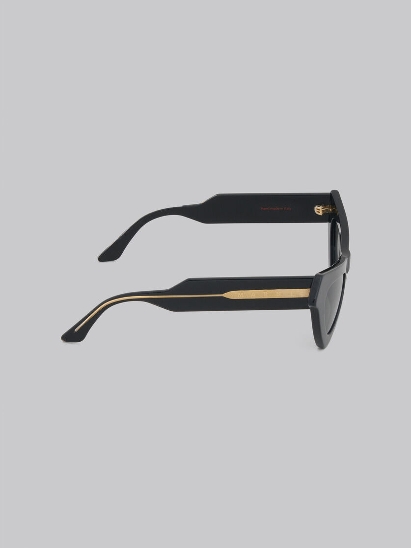 Gafas de sol FAIRY POOL de acetato negro - óptica - Image 3
