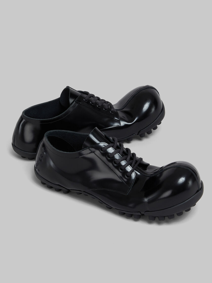 Schwarze Schnürschuhe Wave aus Lackleder - Schnürschuhe - Image 5