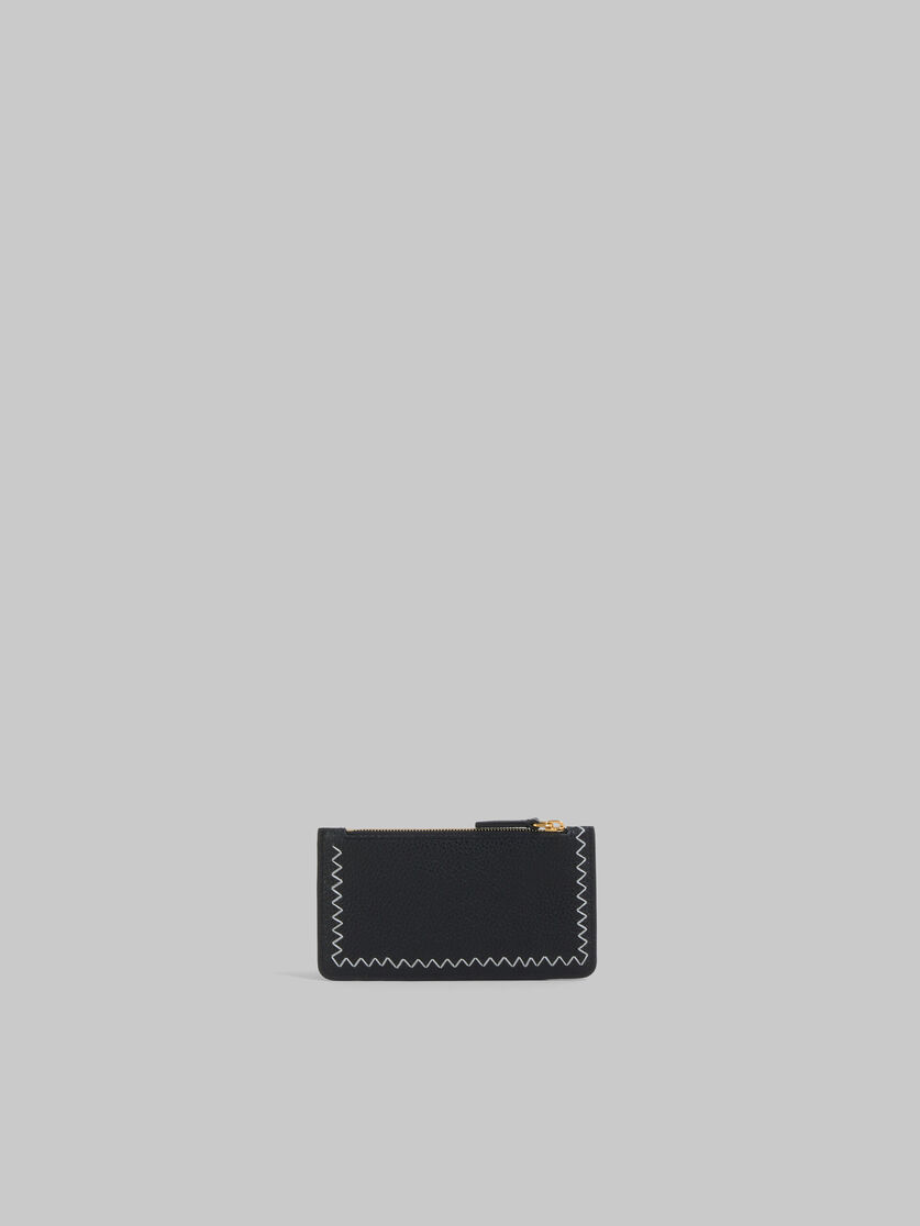 Light blue credit card holder with Marni Mending logo - Wallets - Image 3