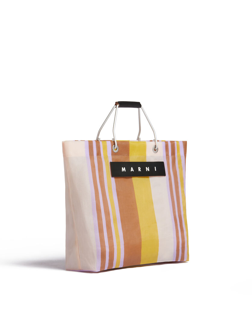 イリュージョンブルー MARNI MARKET STRIPE BAG - ショッピングバッグ - Image 2