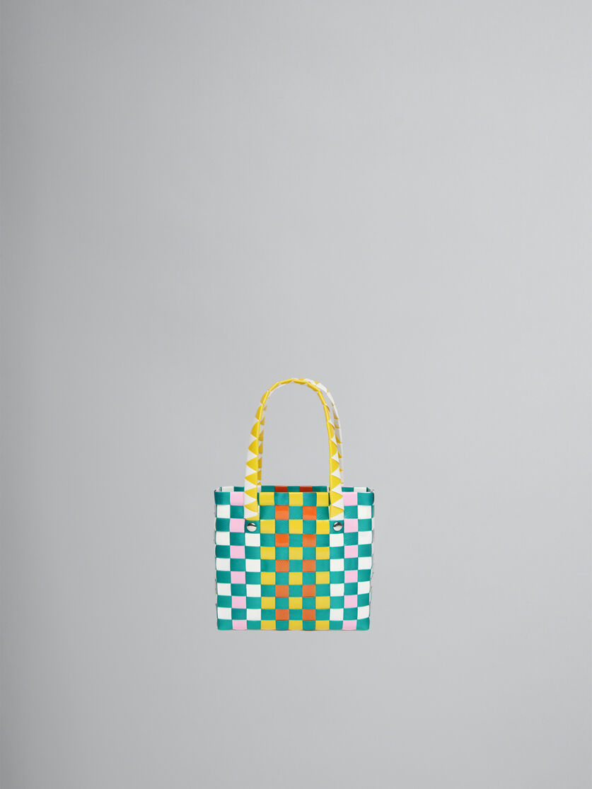 Multicolor Woven Micro Basket bag - Bags - Image 2