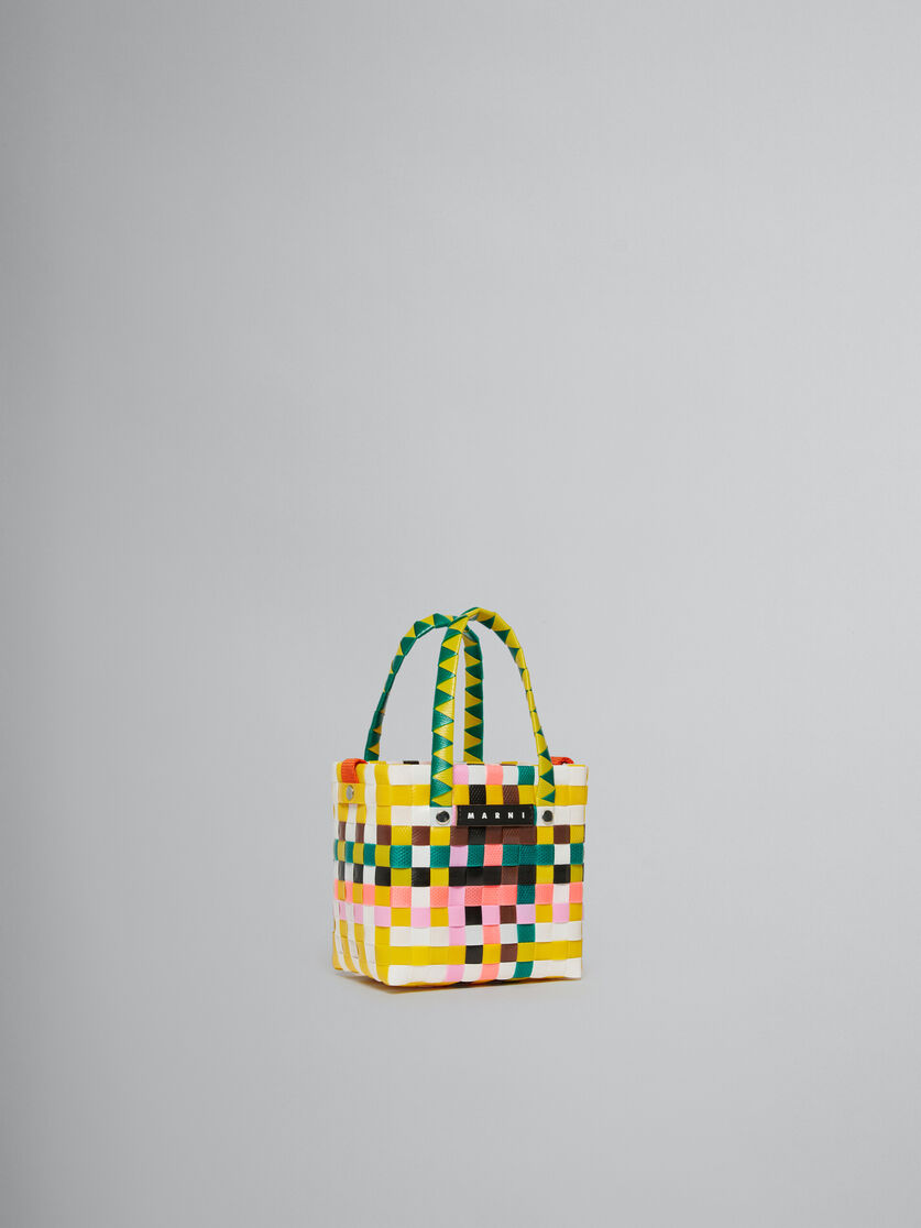 Sac tressé Micro Basket multicolore - Sacs - Image 3