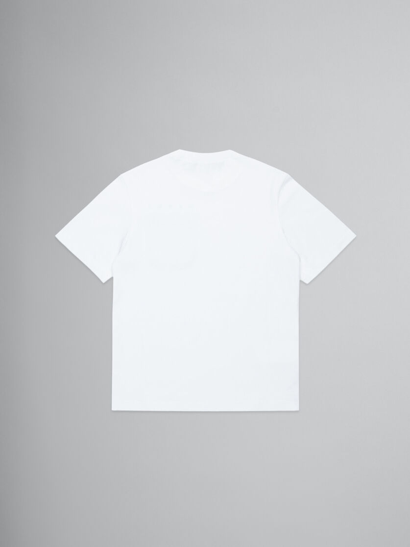 White T-shirt with pocket - T-shirts - Image 2