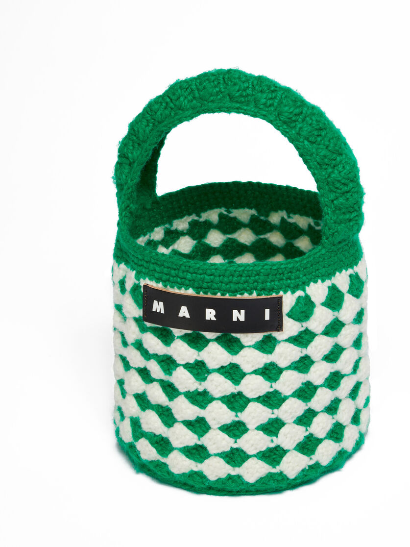 Purple Crochet Marni Market Rosal Bag - Shopping Bags - Image 4