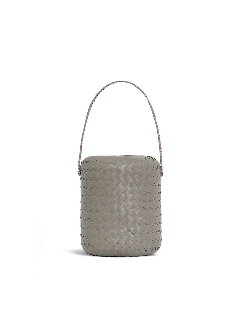 Grey crab MARNI MARKET BUCKET bag - Shopping Bags - Image 3