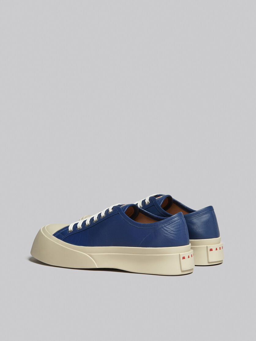 Zapatilla Pablo de napa azul - Sneakers - Image 3