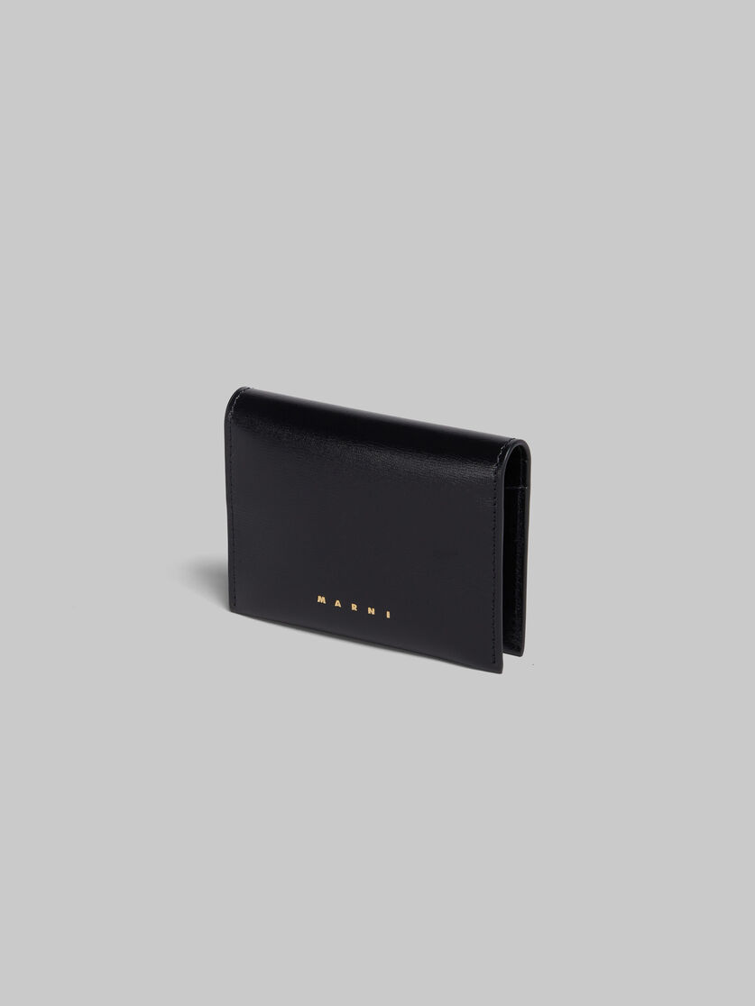 Black leather bifold card case - Wallets - Image 4