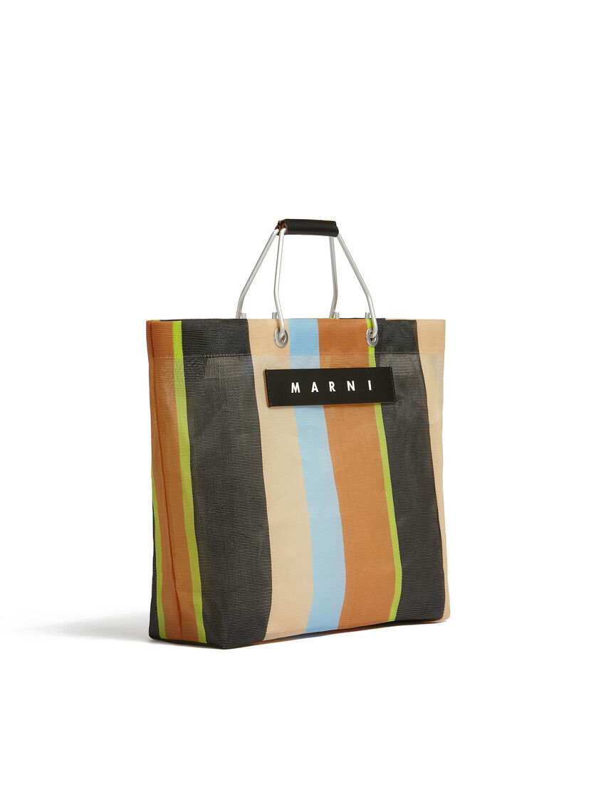 イリュージョンブルー MARNI MARKET STRIPE BAG - Sacs cabas - Image 2