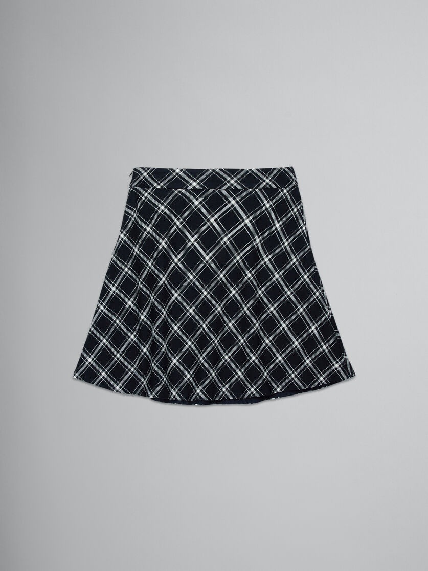 Checked flannel skirt - Skirts - Image 2