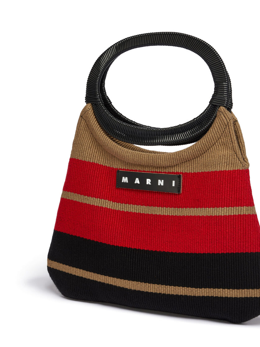 Colour-block MARNI MARKET BOAT bag - Bags - Image 4