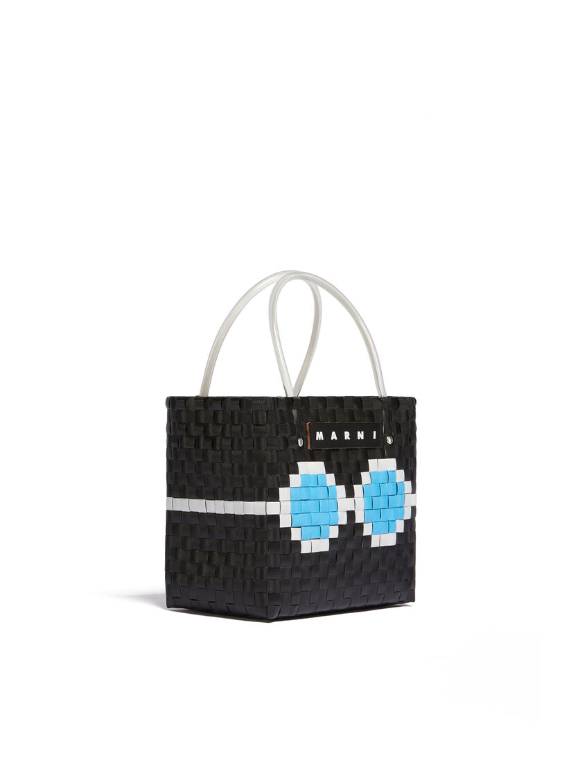 MARNI MARKET SUN BASKET Tasche in Schwarz - Shopper - Image 2