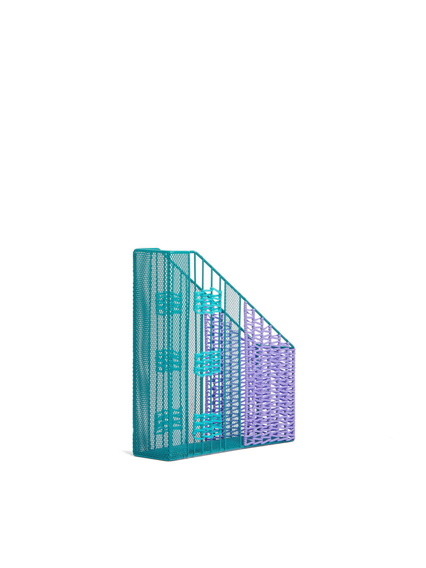 Range-documents Marni Market turquoise et lilas - Mobilier - Image 2