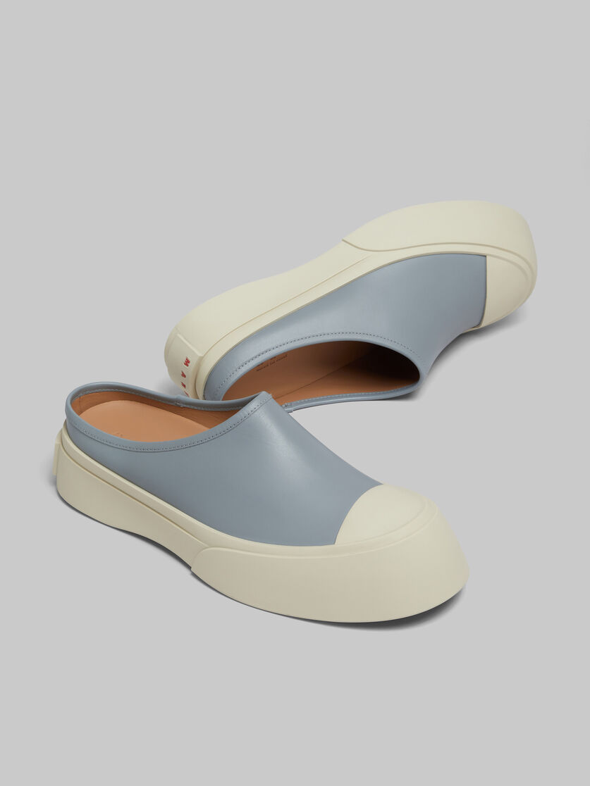 Grey leather Pablo sabot - Sneakers - Image 5