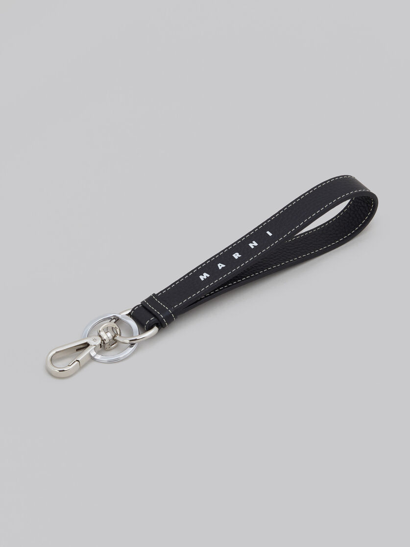 Black leather keyring - Key Rings - Image 2