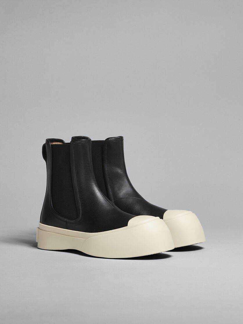 Black leather Pablo Chelsea boot - Boots - Image 2