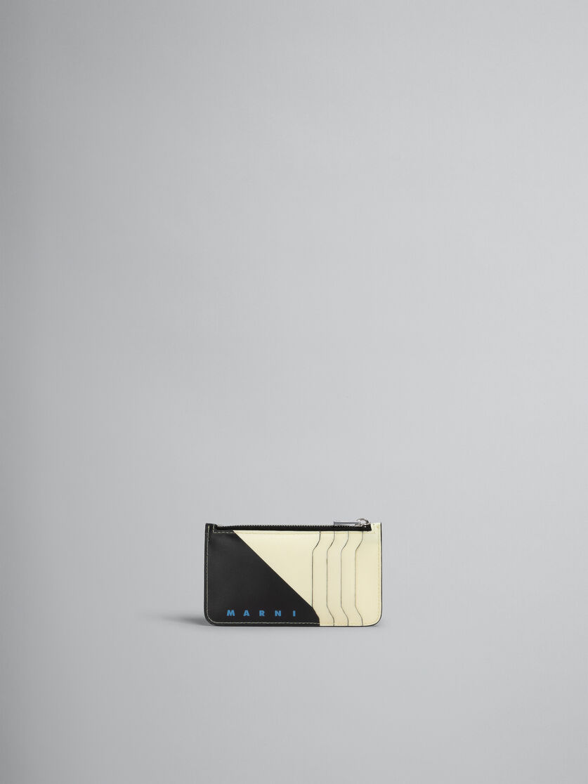 クリーム ブラック Tribeca カードケース - 財布 - Image 1
