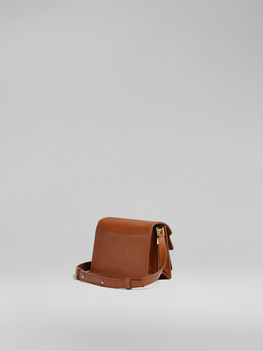 TRUNK SOFT mini bag in green leather - Shoulder Bag - Image 3