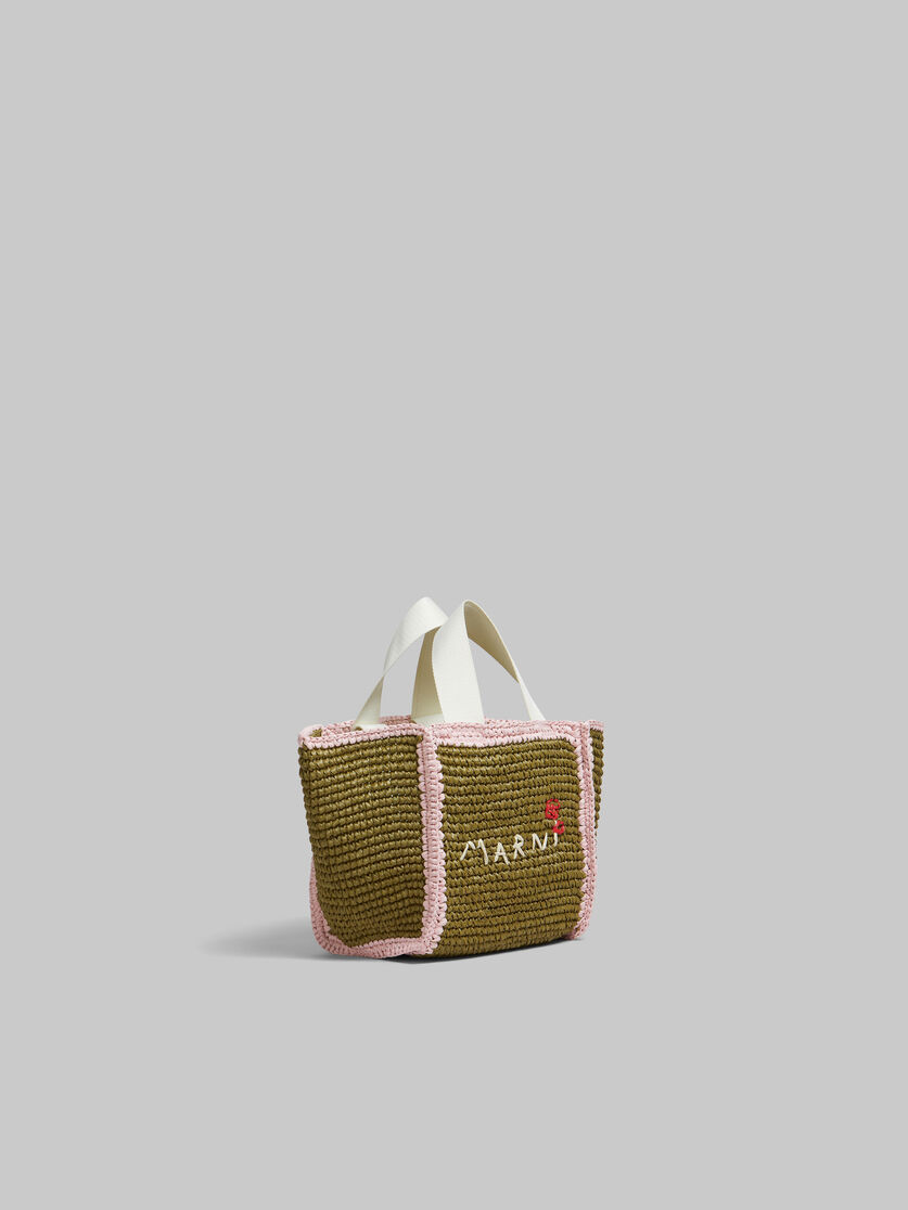 ナチュラル マクラメ Sillo スモールショッパー - ショッピングバッグ - Image 6