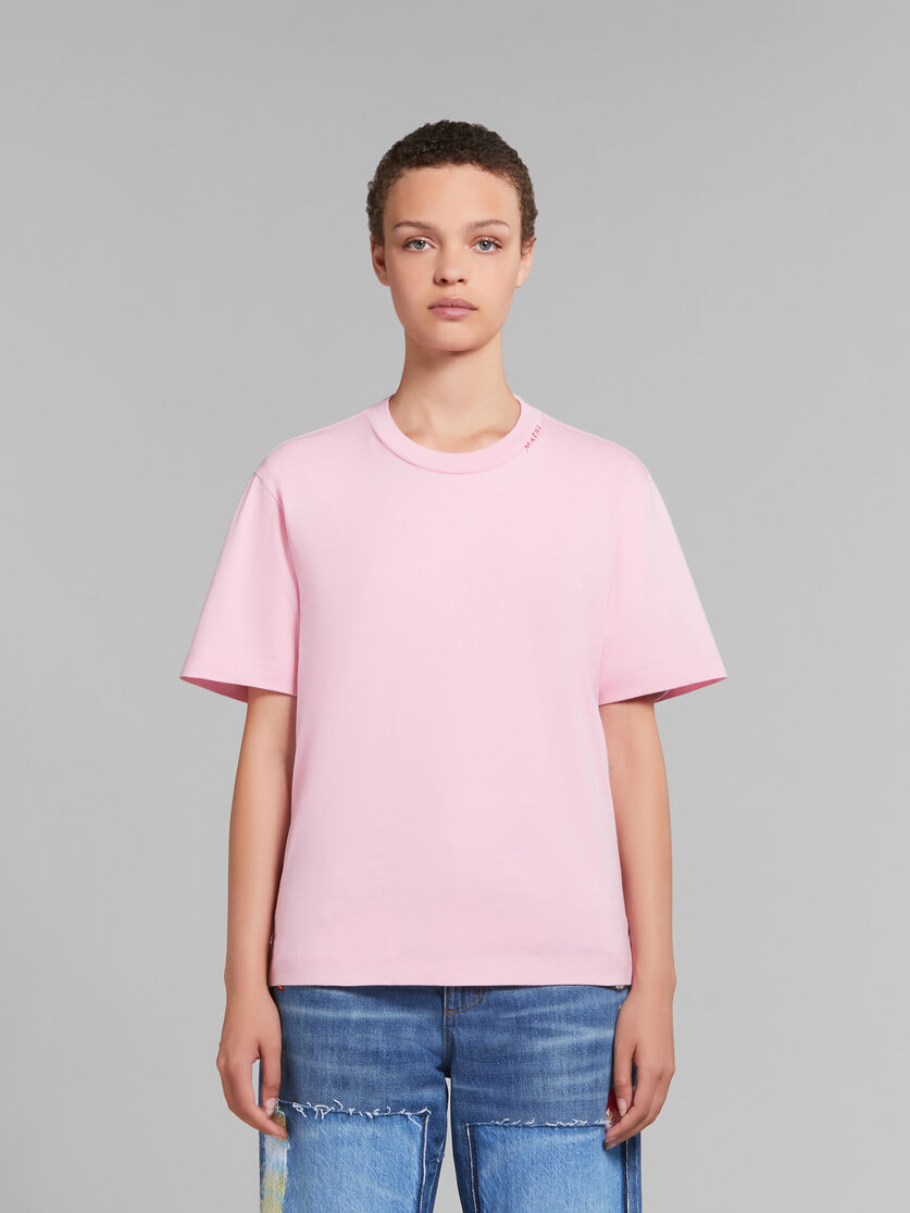 Set of 3 multicolour organic cotton T-shirts - T-shirts - Image 2