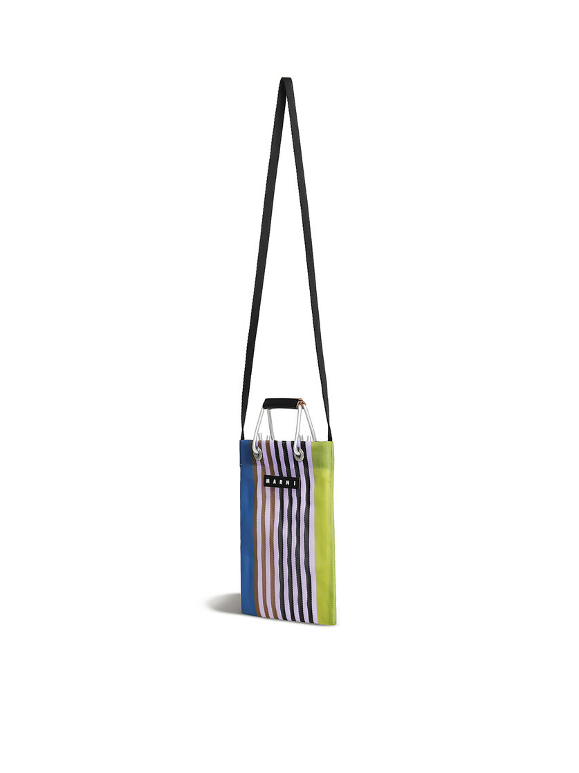 アストラルブルー MARNI MARKET MINI SHOULDER STRIPE BAG - ハンドバッグ - Image 2