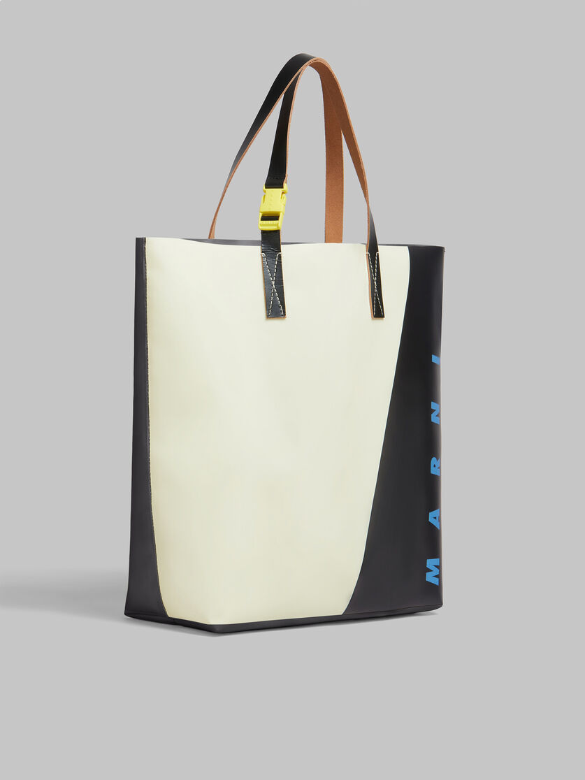 Bolso shopper Tribeca blanco y negro con etiqueta Marni - Bolsos shopper - Image 6