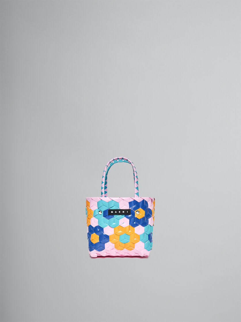 Pink Sunflower woven bag - Bags - Image 1