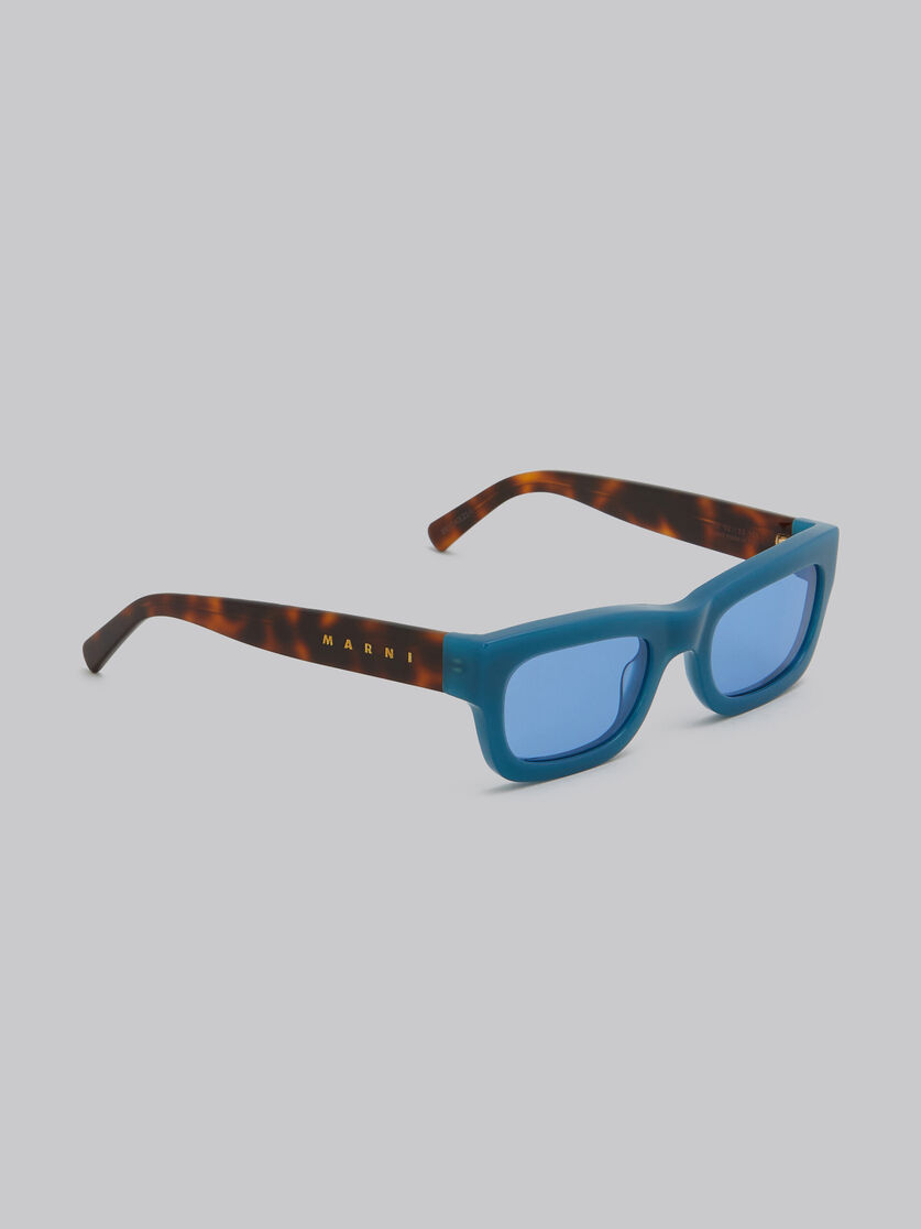 Gafas de sol rectangulares de acetato color habano Kawasan Falls - óptica - Image 3