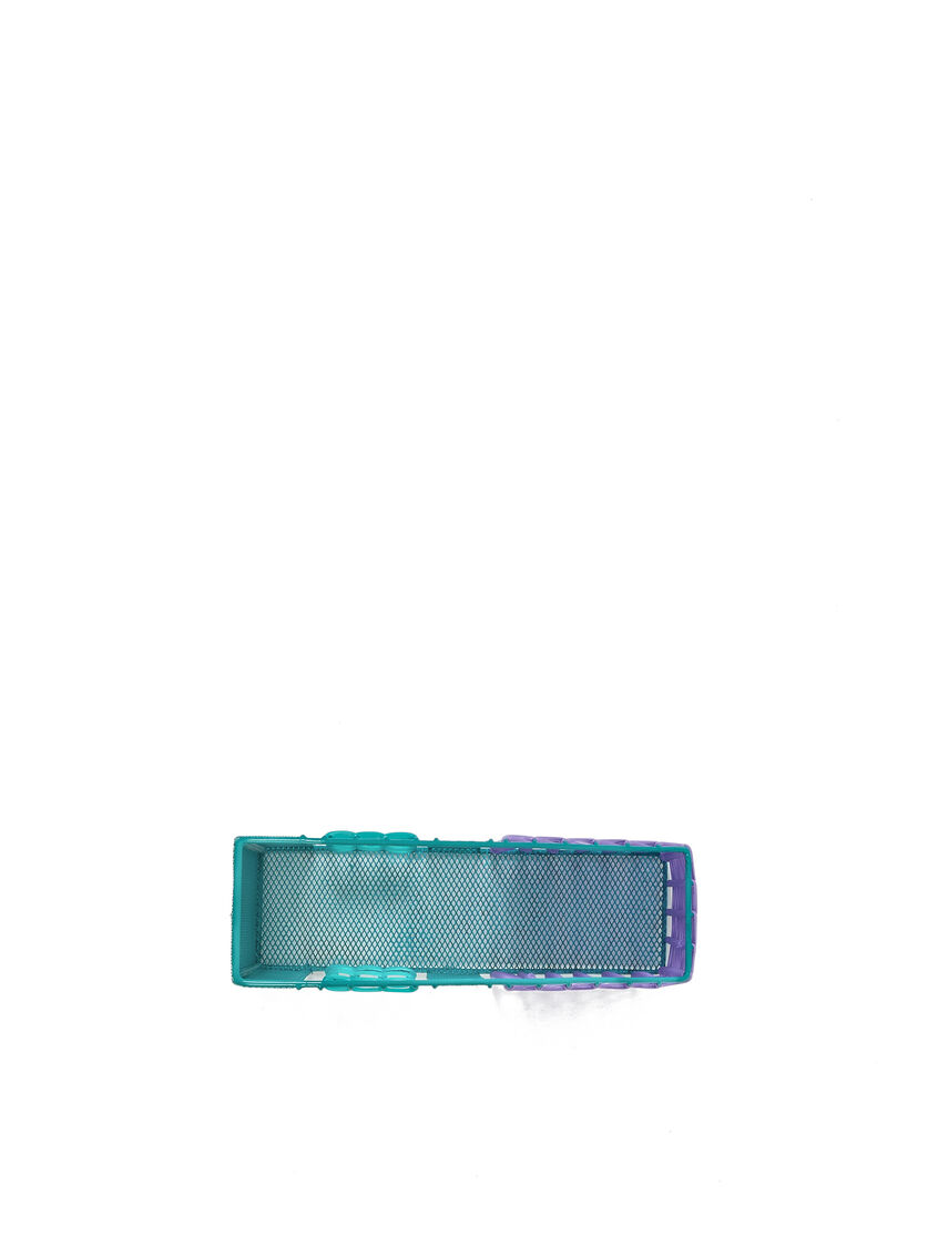 Range-documents Marni Market turquoise et lilas - Mobilier - Image 4