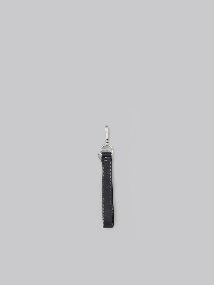 Black leather keyring - Key Rings - Image 3