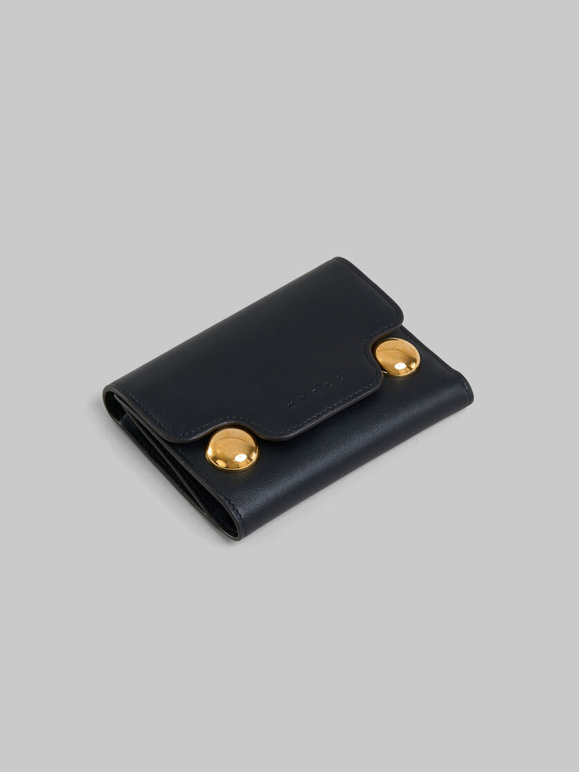 Blue leather Trunkaroo trifold wallet - Wallets - Image 5