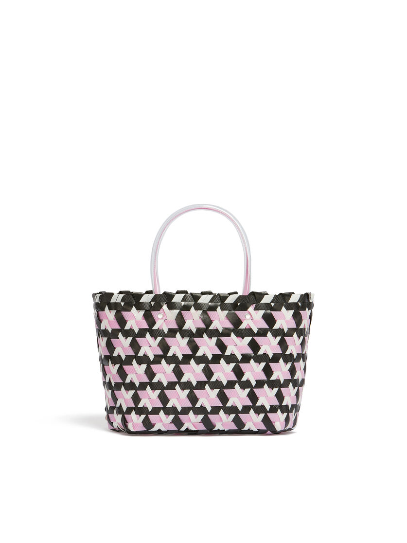 Bolso tote MARNI MARKET de tres tonos de negro - Bolsos shopper - Image 3