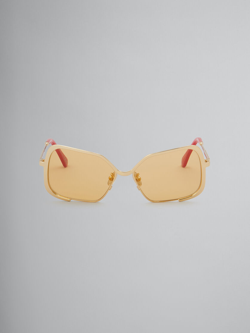 Goldfarbene Sonnenbrille Unila - Optisch - Image 1