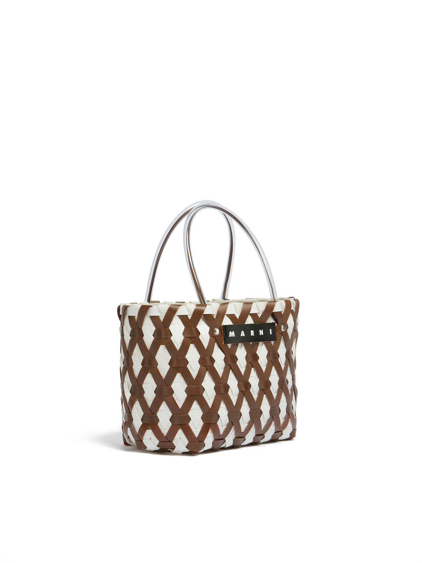 MARNI MARKET Tote Bag mit hellblauem Diamanten - Shopper - Image 2