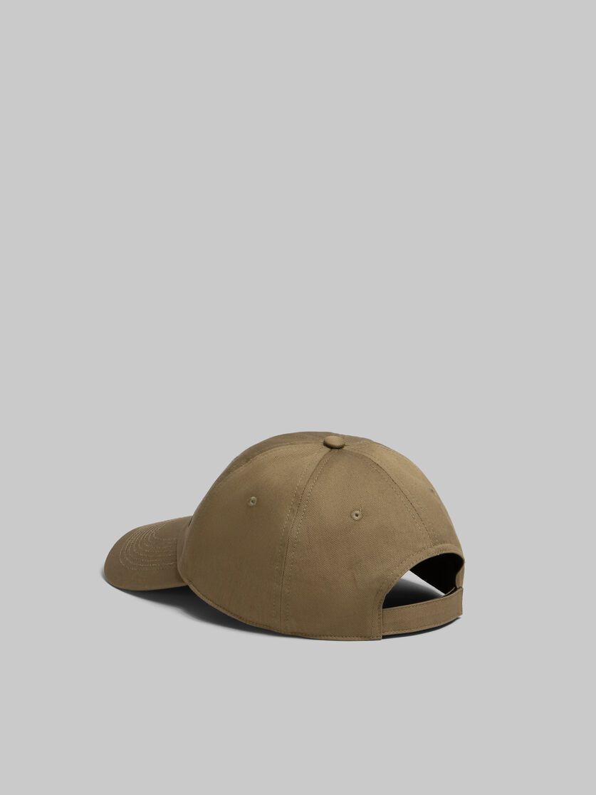 Gorra de béisbol negra de gabardina ecológica con logotipo bordado - Sombrero - Image 3