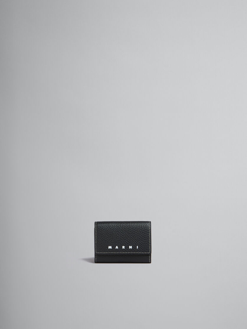 Schwarzes Schlüsseletui aus Leder - Schlüsseletui - Image 1
