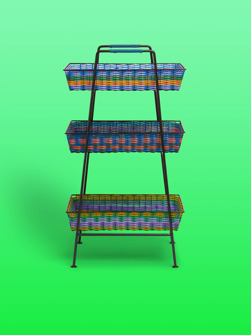 Multicolour Marni Market 3-tier basket unit - Furniture - Image 1