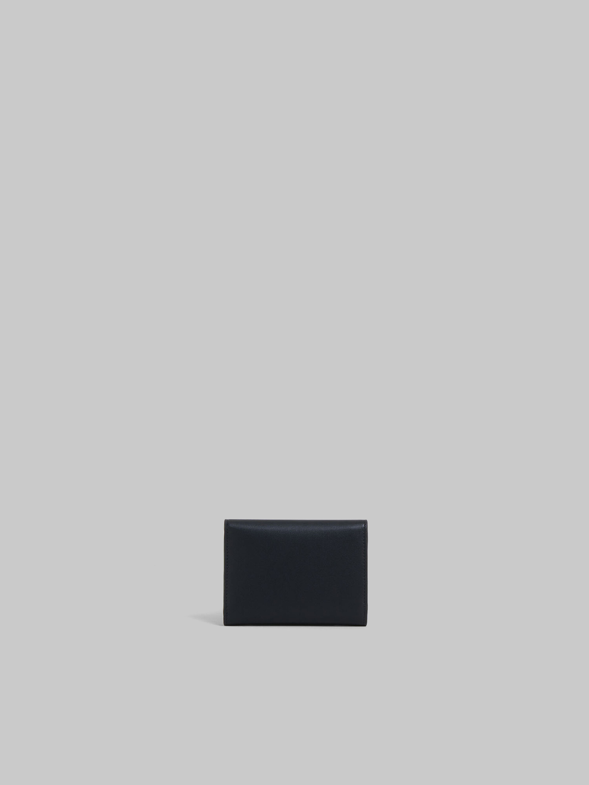 ブルー レザー製 Trunkaroo 三つ折りウォレット - 財布 - Image 3