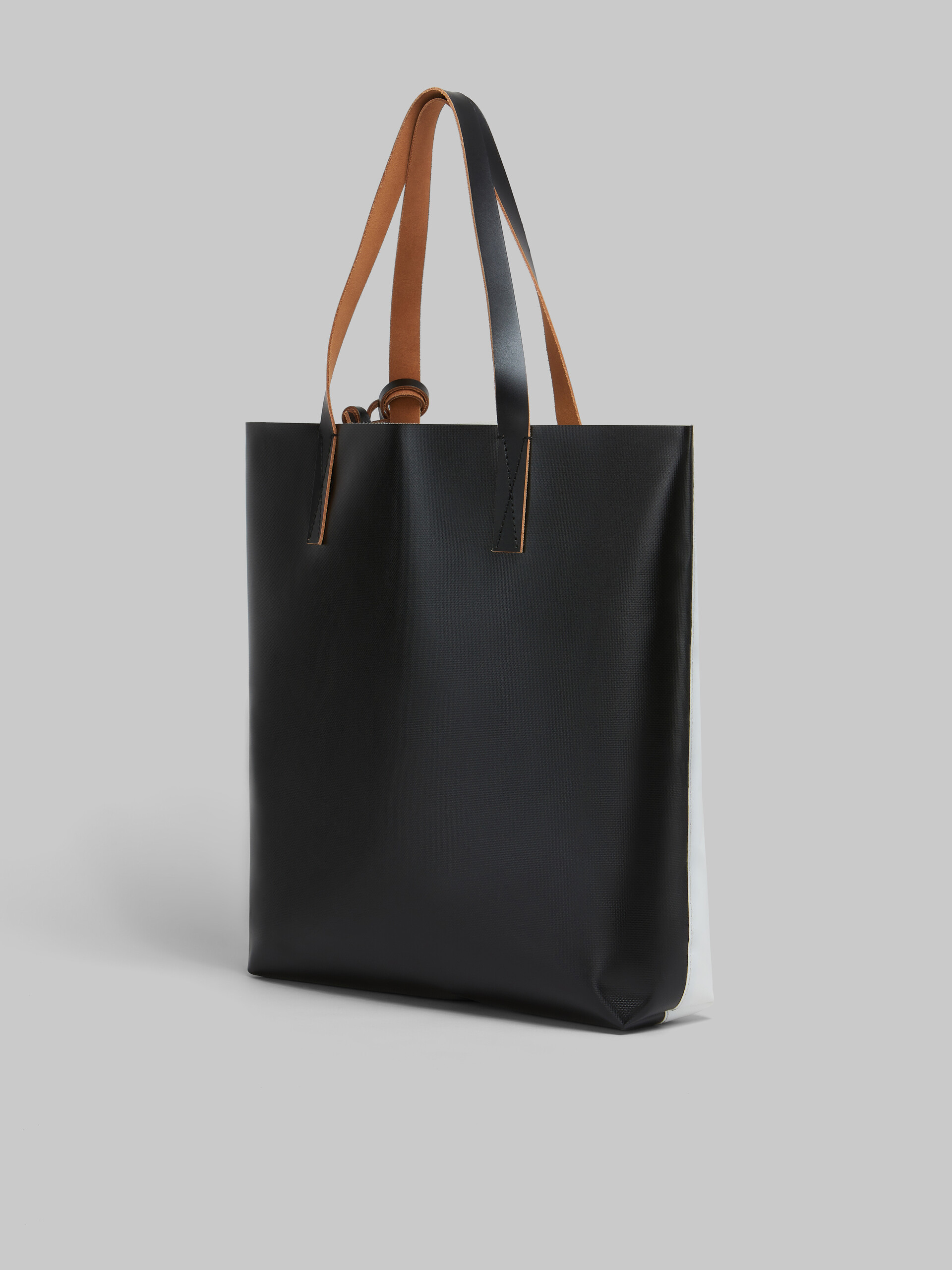 Two tone Tribeca tote with Marni 30th Anniversary print - Shopping Bags - Image 3