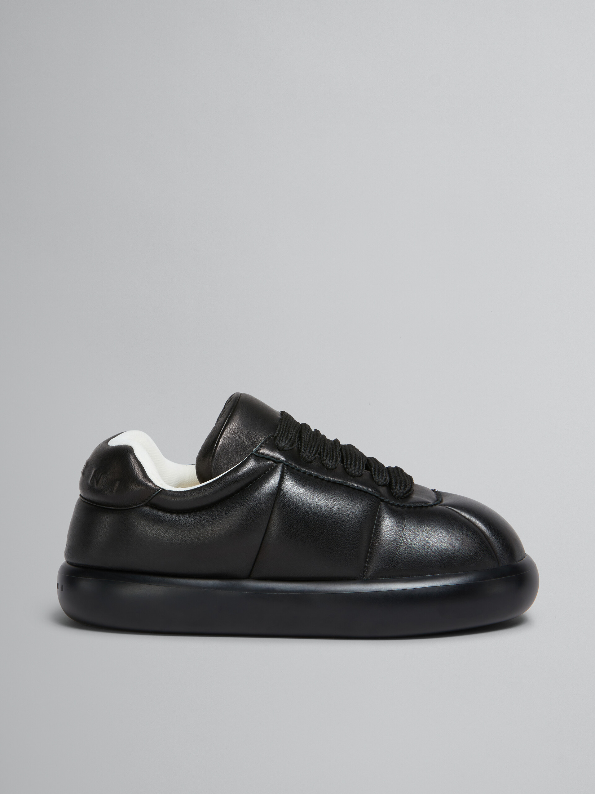 Zapatilla BigFoot 2.0 de piel negra - Sneakers - Image 1