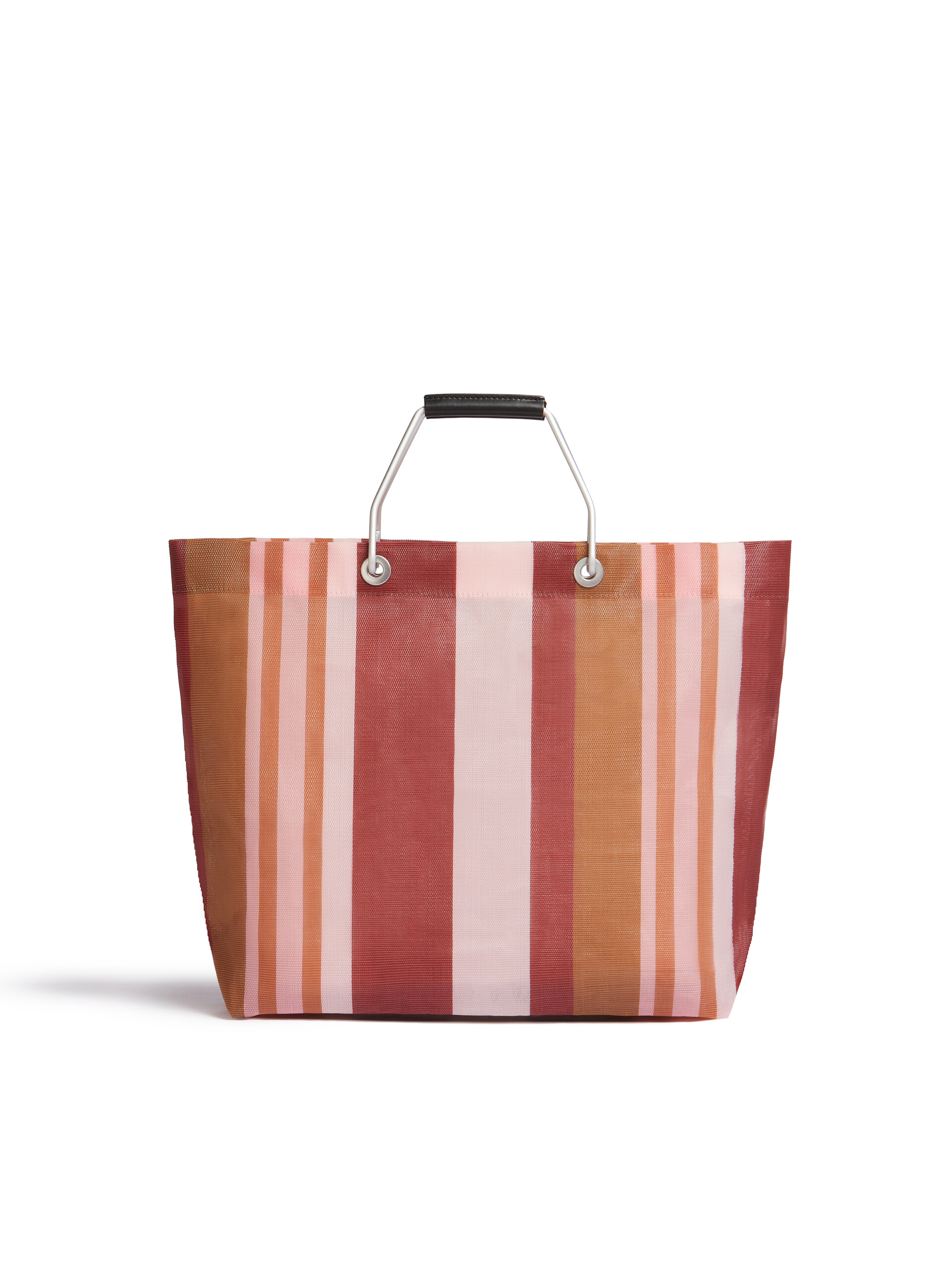 マルチカラーブルー MARNI MARKET STRIPE BAG - ショッピングバッグ - Image 3