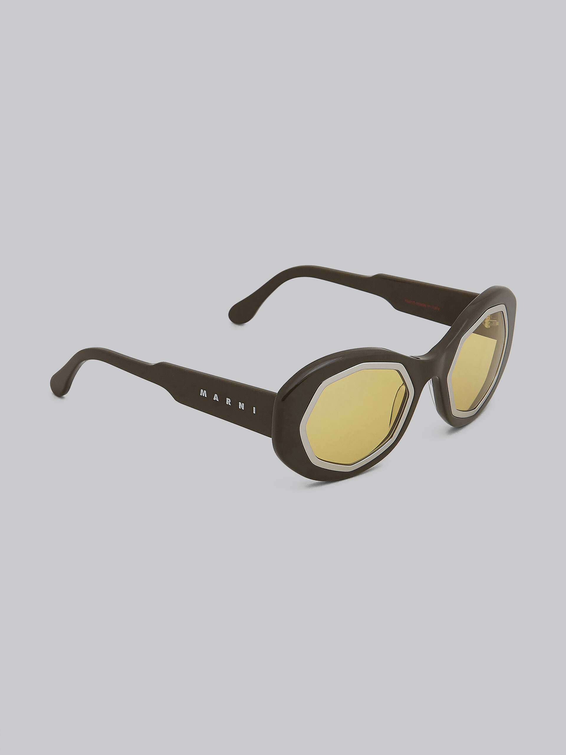 MOUNT BRUMO Sonnenbrille aus Acetat in Schwarz - Optisch - Image 2