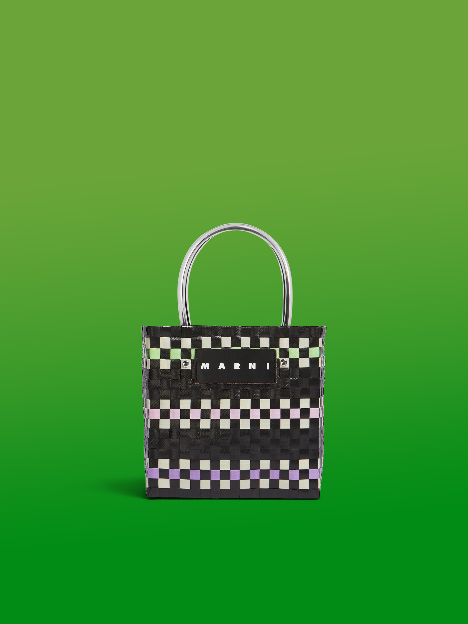 Mehrfarbige MARNI MARKET MINI BASKET Tasche - Taschen - Image 1