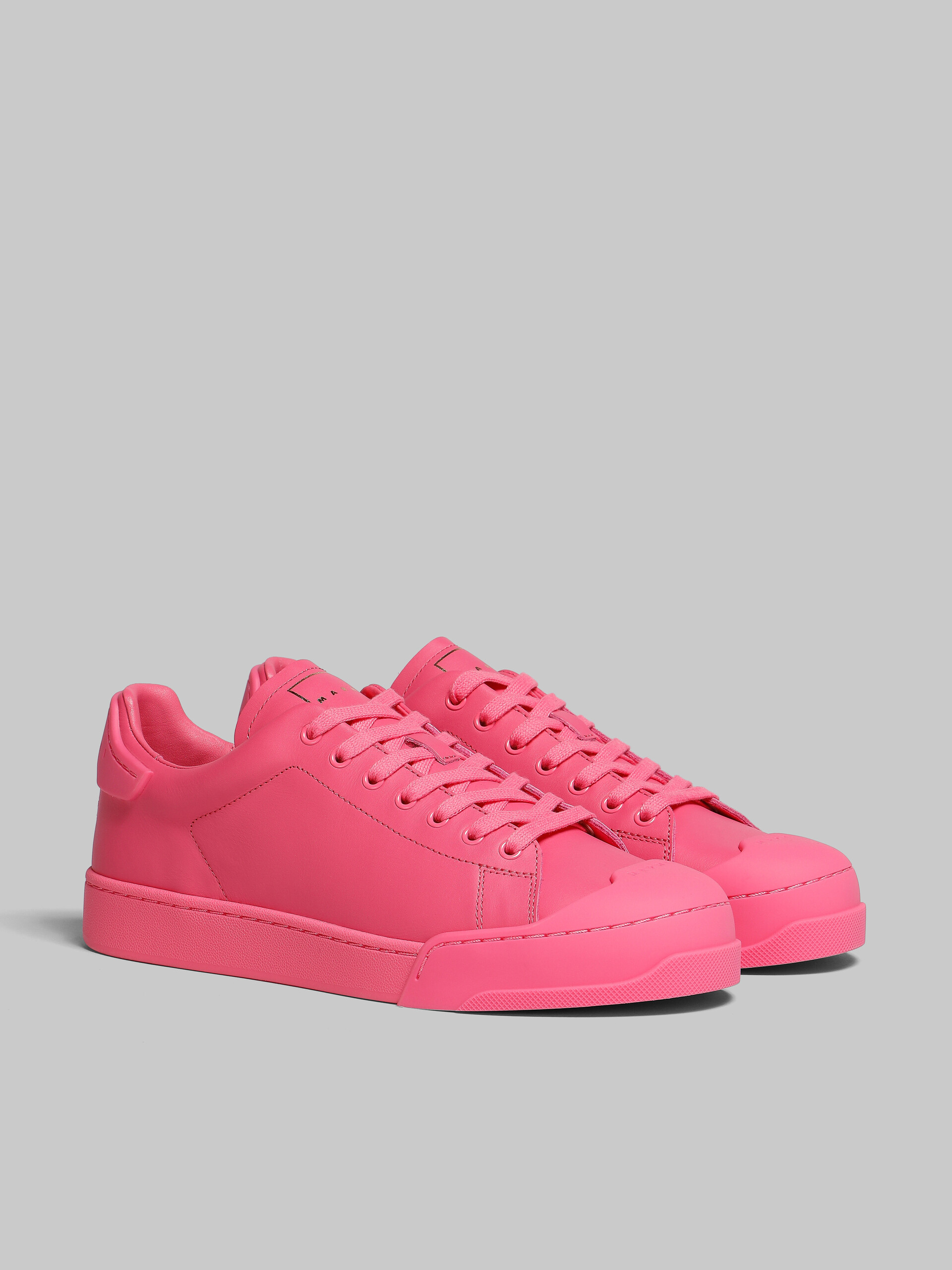 Pinkfarbene Sneakers Dada Bumper aus Leder - Sneakers - Image 2