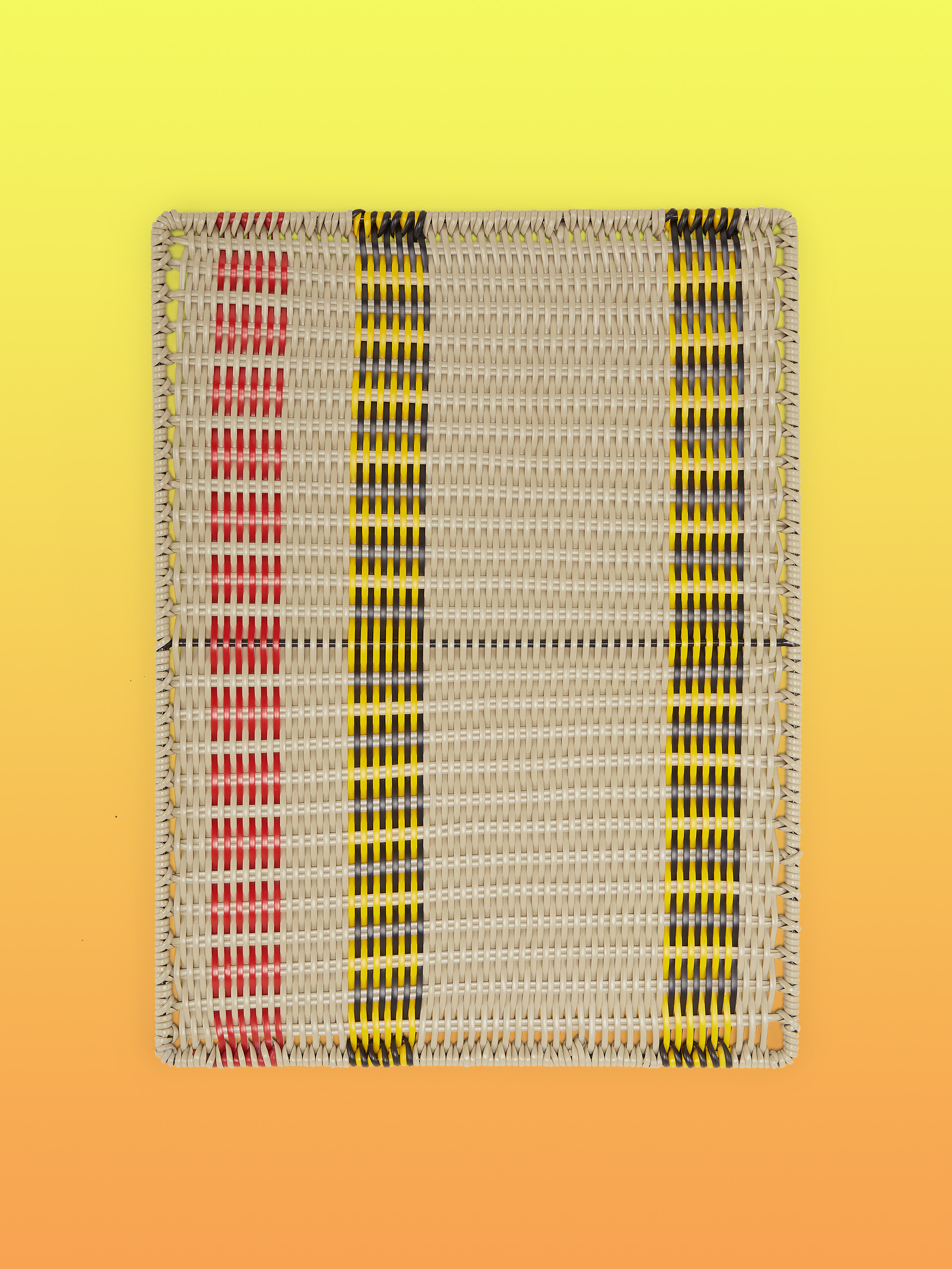 長方形 マルチカラー ストライプモチーフ MARNI MARKETプレースマット - ファッション小物 - Image 1